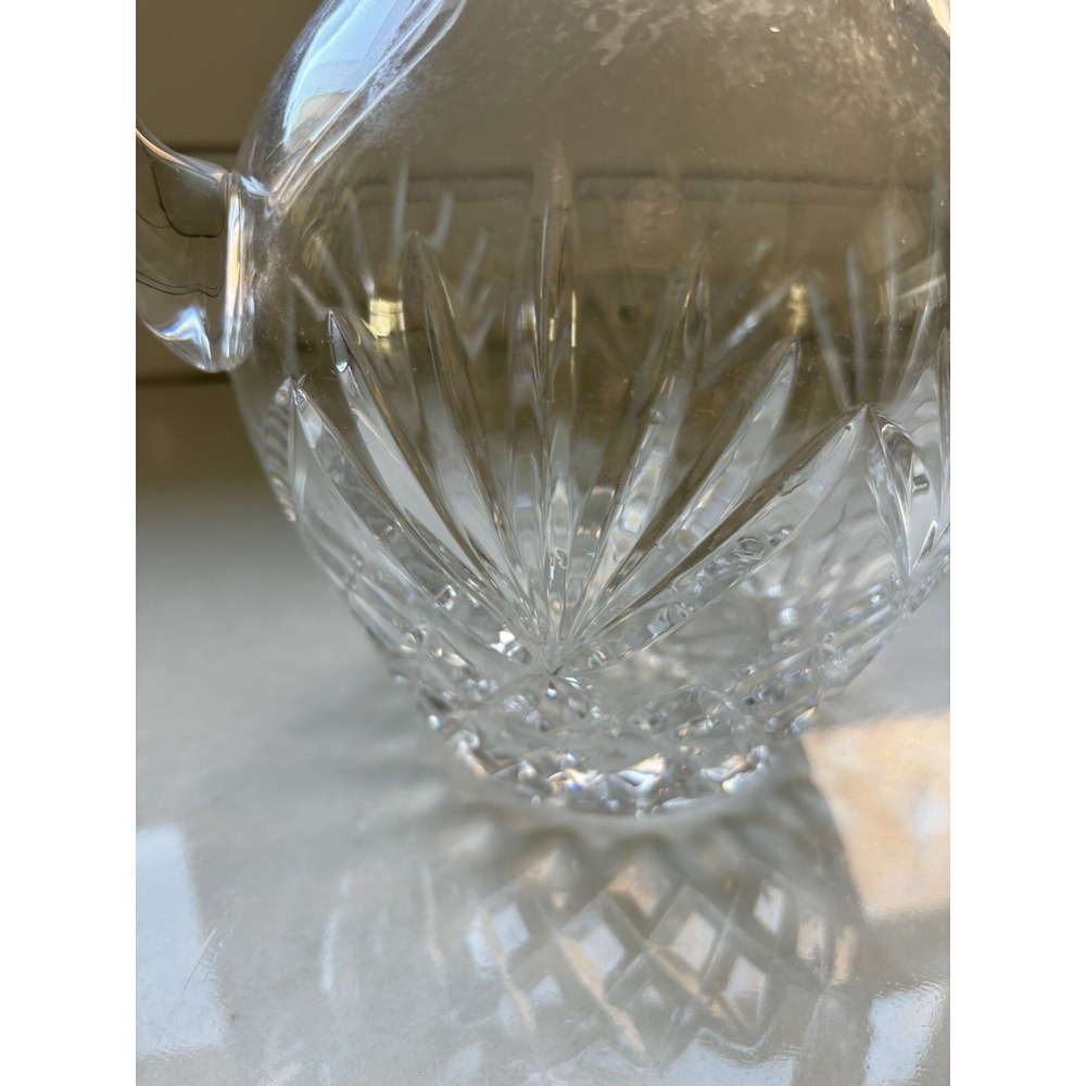 Vintage Godinger 2 Quart Pineapple Jug Pitcher - Diamond & Fan, Brilliant Cut - Picture 2 of 6